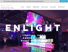 Tablet Screenshot of getenlight.com